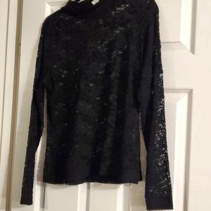 Lace long sleeve blouse
